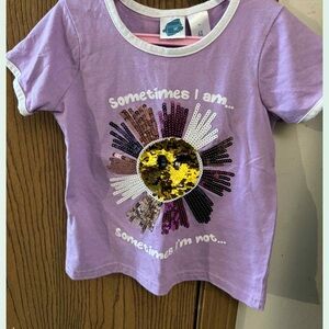 Extremely Me Flippy Sequin Top